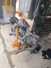 Rear suspension rebuild