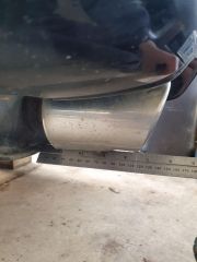 Sedan exhaust tip measurement - 120mm